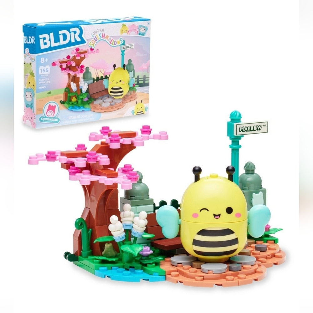 BLDR Original Squishmallows Sun Parks Lifr Building Set. NIB
